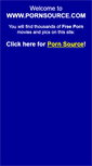 Mobile Screenshot of pornsource.com